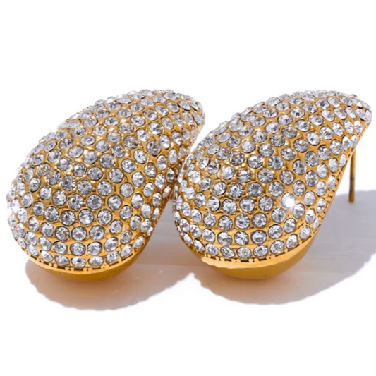 Chic Elegance Teardrop Studs